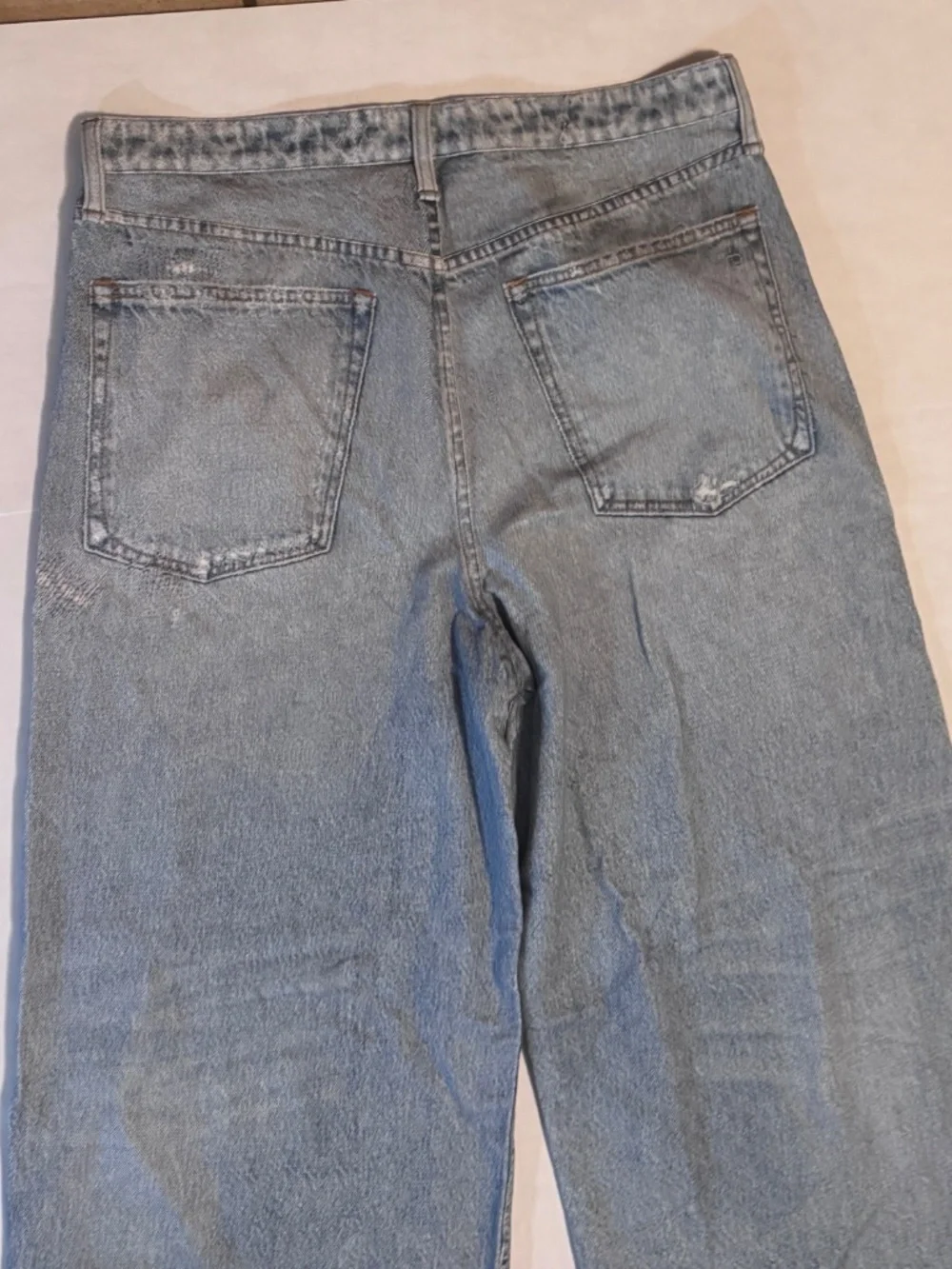 Rag & Bone New York Size 32 Meadow Blue Miramar Sofie Ankle Denim Blue Jeans